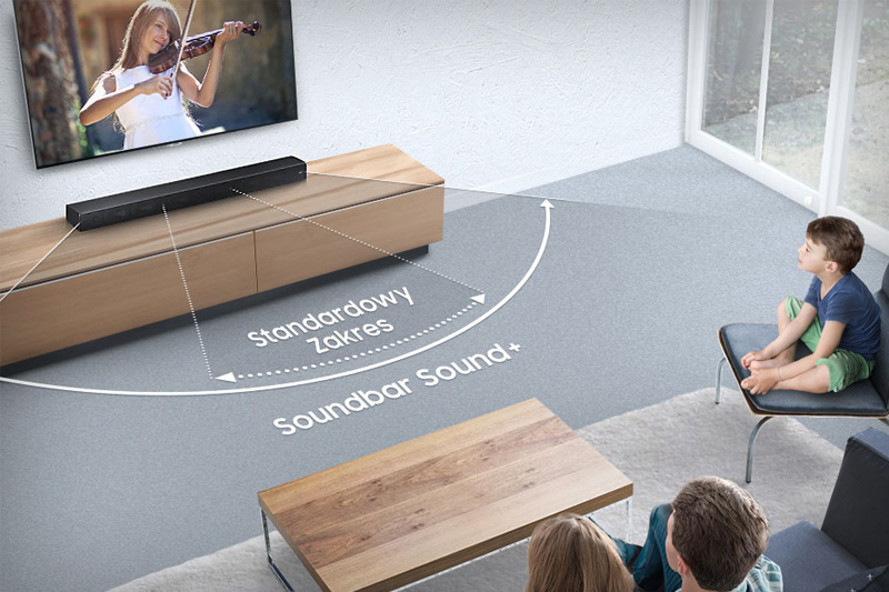 Samsung Głęboki i czysty bas. Samsung Głęboki i czysty bas.