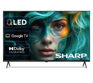 Sharp 43HP5765E 43" QLED 4K Google TV Dolby Vision Dolby Atmos HDMI 2.1 DVB-T2