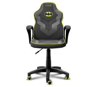 Trust GXT 703BM Revvo Kids Dla dzieci do 110kg Tkanina Skóra ECO Czarno-żółty Batman