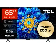 TCL 65P8L 65" QD-Mini LED 4K 144Hz Google TV Funkcje AI Dolby Vision Dolby Atmos HDMI...