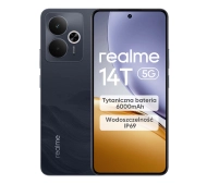 realme 14T 5G 8/256GB Funkcje AI 6,67" 120Hz 50Mpix Czarny