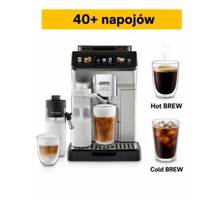 DeLonghi Eletta Explore ECAM450.55.S Kawa mrożona Szerokość 26cm