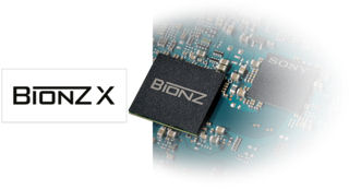 Nowy, bardzo szybki procesor obrazu Sony BIONZ X