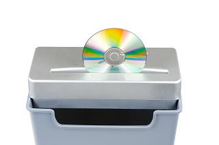 Zniszcz archiwalne dane z płyt CD