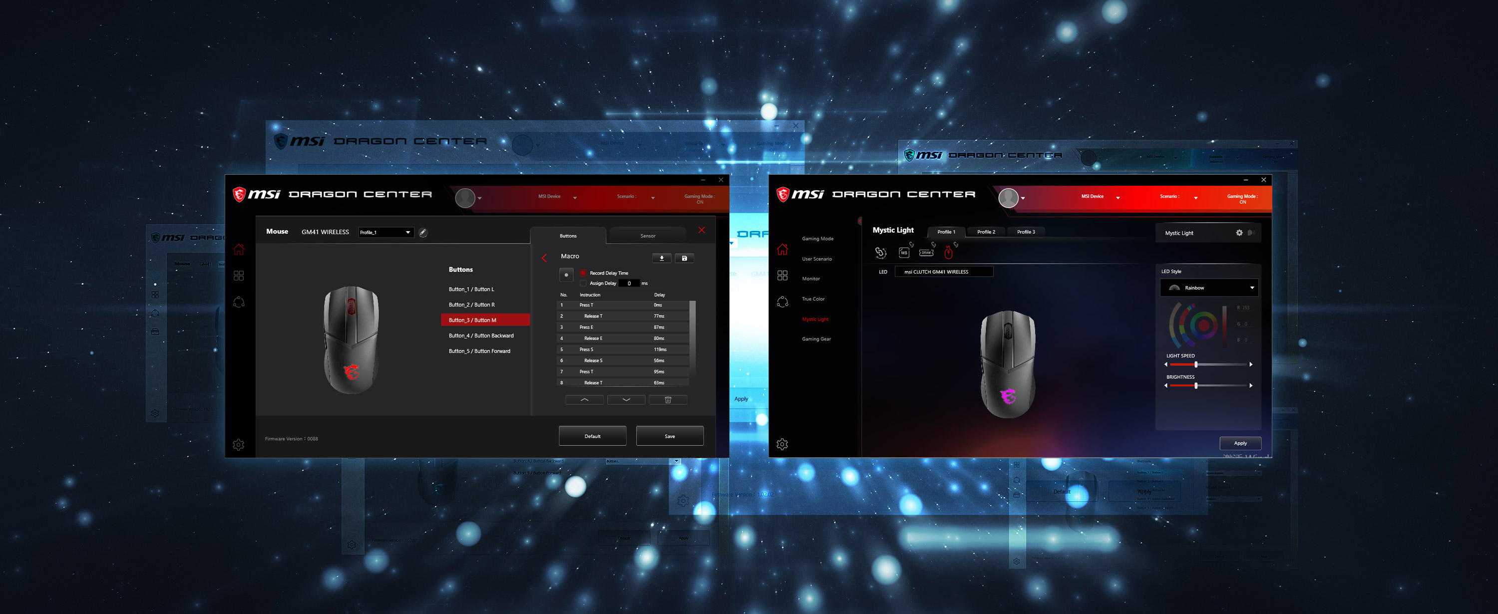 DRAGON CENTER SUPPORTED
