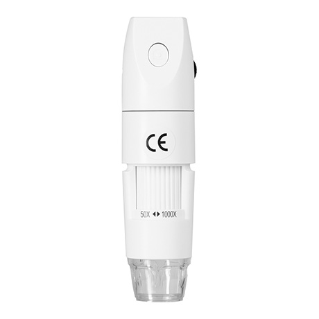 Zdjecie w pionie Mikroskopu cyfrowego WiFi Redleaf RDM-31000W - powiększenie x1000