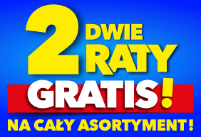 2 RATY GRATIS! I DO KWIETNIA  - EURO RTV AGD Gazetka promocyjna - W tym tygodniu - oferta 01/02/2023 - 01/03/2023