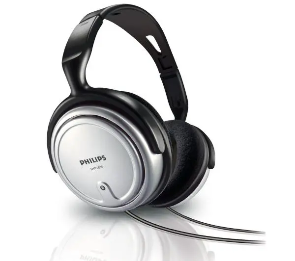 Philips SHP2500/10 Nauszne Srebrno-czarny