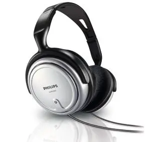 Philips SHP2500/10 Nauszne Srebrno-czarny - ⚡ BESTSELLERY ⚡