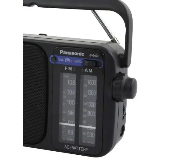 Panasonic RF-2400 Radio FM Czarny