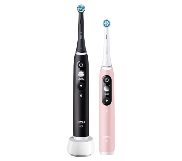 Szczoteczka magnetyczna Oral-B iO 6 Duo czarny/różowy