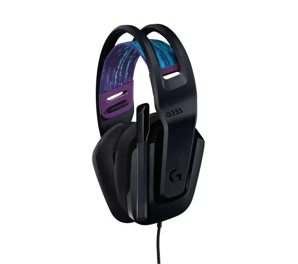 Logitech G335 Nauszne Czarny
