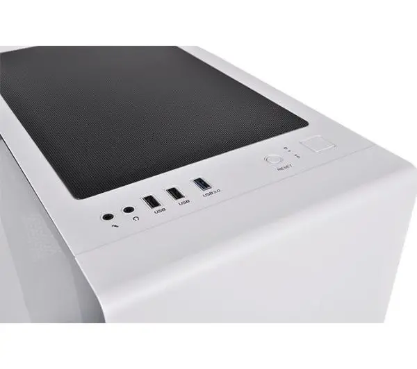Thermaltake S100 Tempered Glass Snow Edition Biały