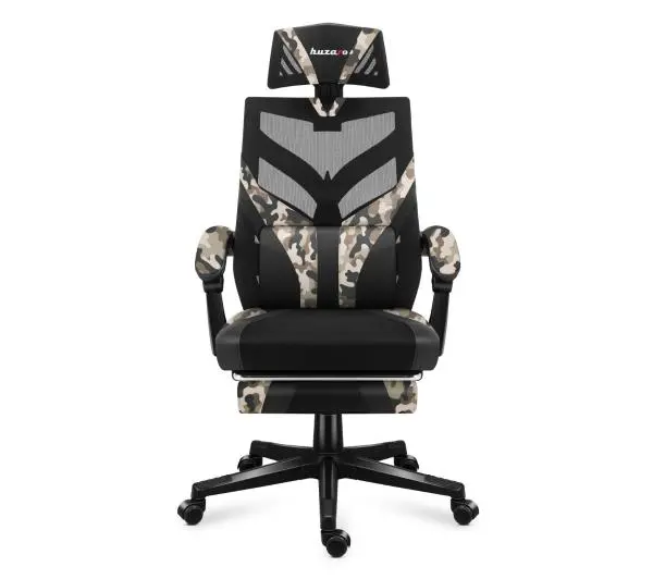 Huzaro Combat 5.0 Gamingowy do 140kg Tkanina Camo