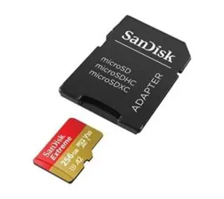 SANDISK microSDXC 256GB Extreme 190/130MB/s