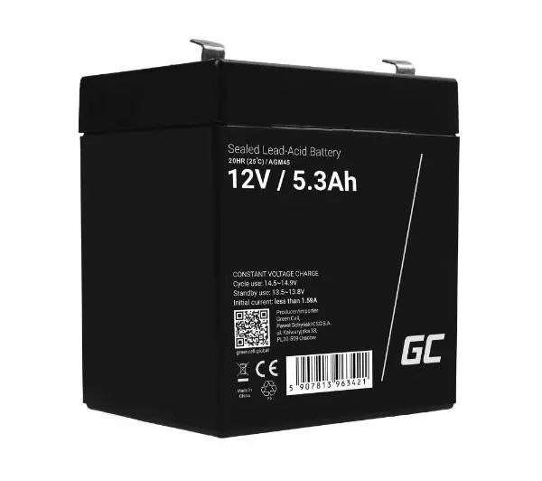 Green Cell AGM45 AGM VRLA 12V 5,3Ah