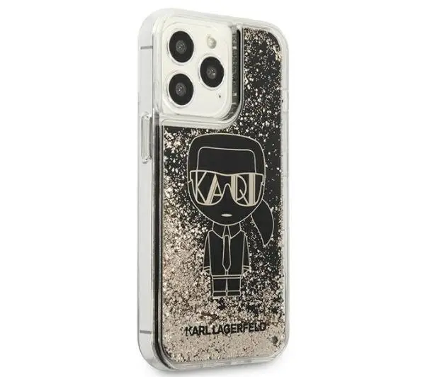 Karl Lagerfeld Liquid Glitter Gatsby KLHCP13LLGGKBK do iPhone 13 Pro /13
