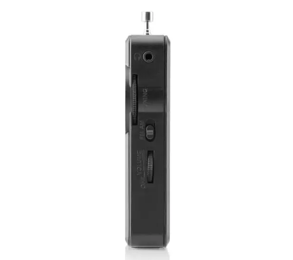 JVC RA-E311B Radio FM Czarny