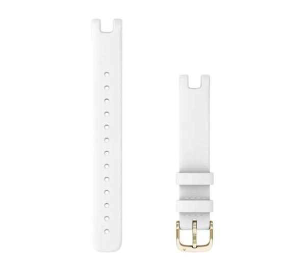 Garmin skórzany pasek do zegarka Lily 14 mm standardowy Biały