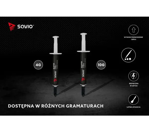 Savio Glacier TG-01 4.7 W/mK 10g