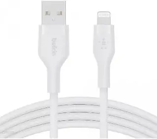 Belkin CAA008BT3MWH BoostCharge Flex USB-A do Lightning 3m Biały