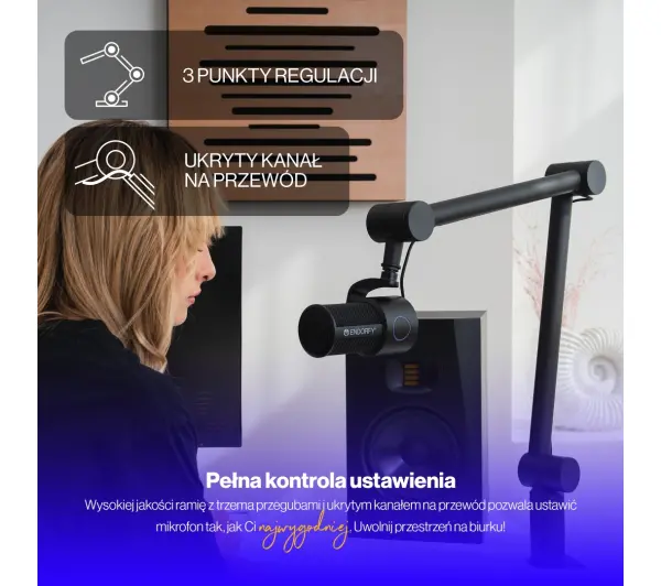 Endorfy Solum Studio Przewodowy Pojemnościowy Czarny - Kup na Raty - RRSO 0%