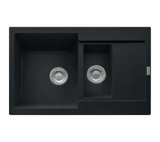 Franke Maris MRG 651-78 Granitowy Czarny mat - DRUGI -30%, ALBO 5-TY ZA 1ZŁ - Kup na Raty - RRSO 0%