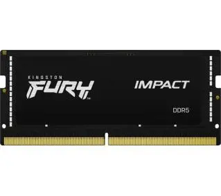 Kingston FURY Impact DDR5 16GB 4800 CL38 SODIMM Czarny - Kup na Raty - RRSO 0%