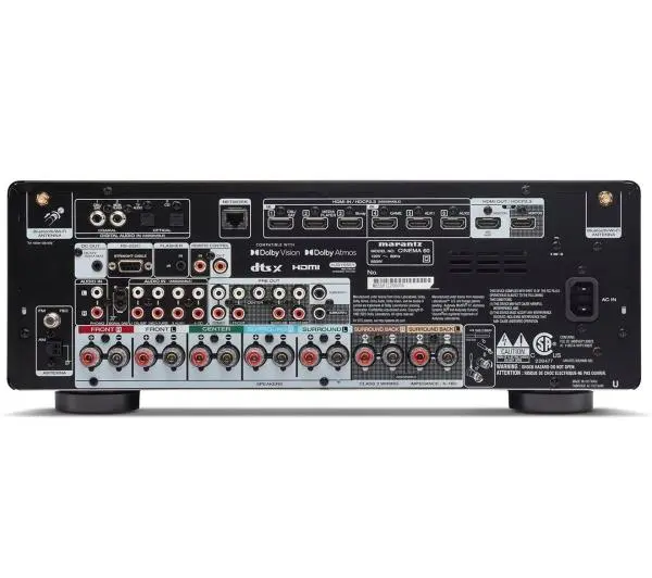 Marantz Cinema 60 7.2-kanałowy Dolby Atmos DTS X Wi-Fi Bluetooth AirPlay Srebrno-złoty - Kup na Raty - RRSO 0%