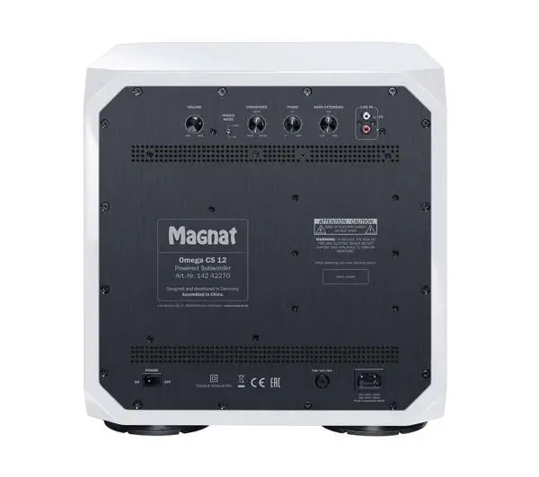 Magnat Omega CS 12 Aktywny 525W Biały połysk - DRUGI -30%, ALBO 5-TY ZA 1ZŁ - Kup na Raty - RRSO 0%