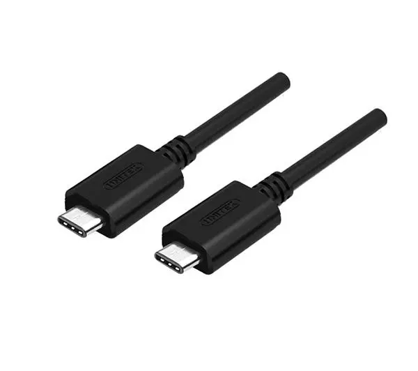 Unitek Y-C477BK USB-C do USB-C, 1m Czarny