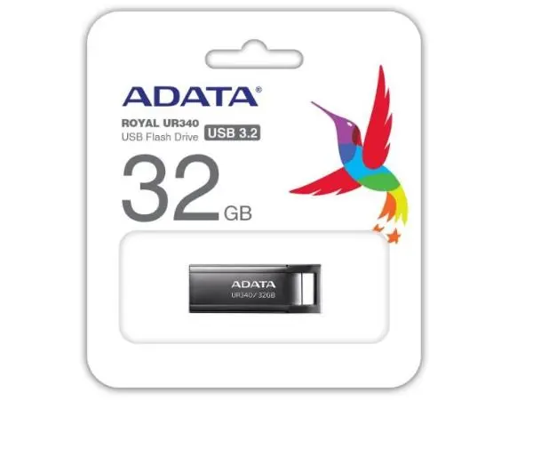 Adata UR340 32GB USB 3.2  Czarny