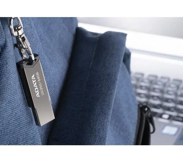Adata UV250 64GB USB 2.0 Srebrny