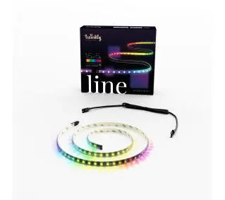 Twinkly Line 90 LED RGB 1,5m Czarny