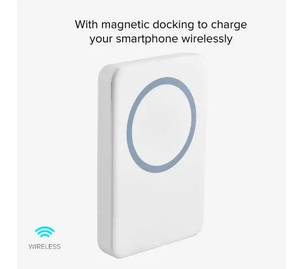 SBS TEBB5000MAG1CW 5000mAh MagSafe 10W Biały