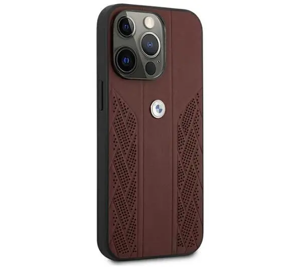 BMW Leather Curve Perforate BMHCP13LRSPPR do iPhone 13 Pro /13