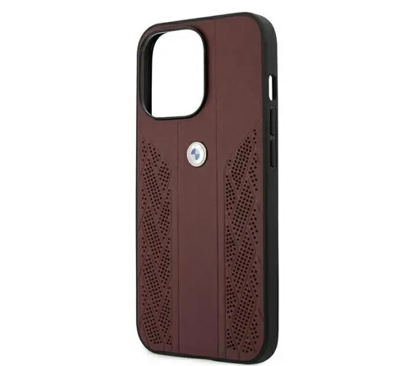 BMW Leather Curve Perforate BMHCP13LRSPPR do iPhone 13 Pro /13