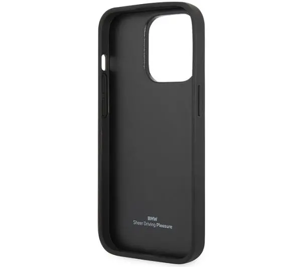 BMW Leather Diamond Pattern BMHCP14X22RFGR do iPhone 14 Pro Max