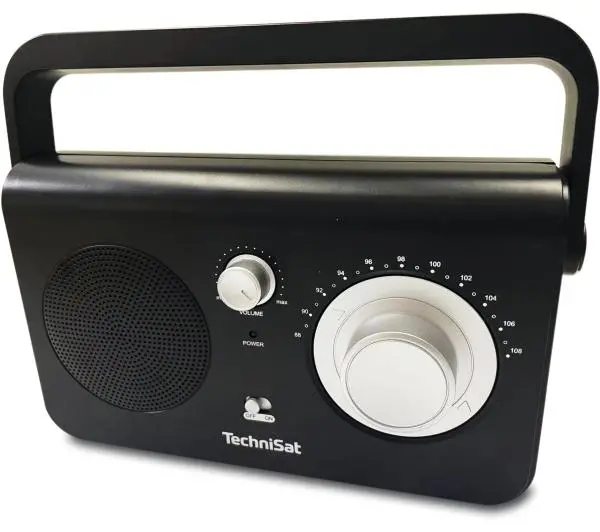 TechniSat Classic 100 Radio FM Czarny