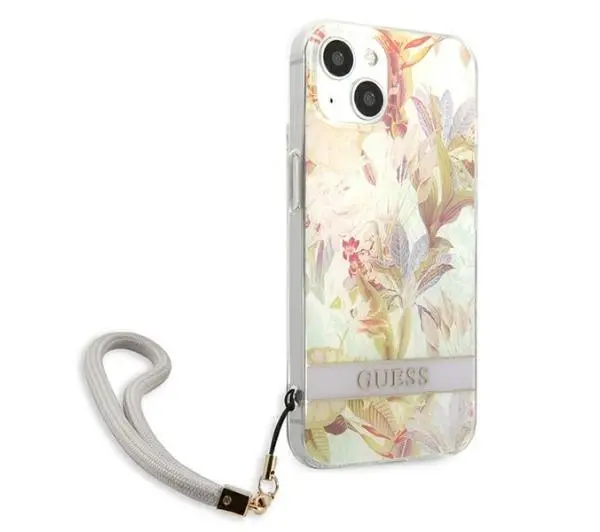 Guess Flower Strap GUHCP13SHFLSU do iPhone 13 mini
