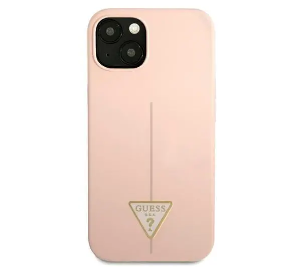 Guess Silicone Triangle GUHCP13SSLTGP do iPhone 13 mini