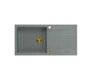 Quadron HCQE10050U5_PVDG1 P2O Evan 146 XL Granitowy Szary/Złoty - DRUGI -30%, ALBO 5-TY ZA 1ZŁ - Kup na Raty - RRSO 0%