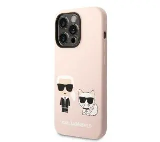 Karl Lagerfeld Silicone Karl & Choupette Magsafe KLHMP14XSSKCI do iPhone 14 Pro Max