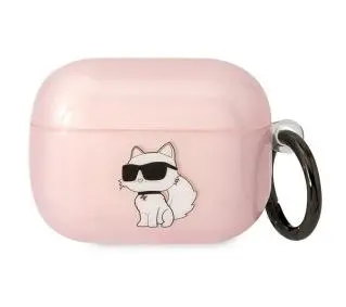 Karl Lagerfeld Ikonik Choupette do AirPods Pro Różowy