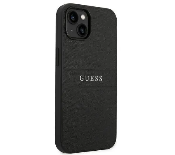 Guess Saffiano Strap GUHCP14MPSASBBK do iPhone 14 Plus