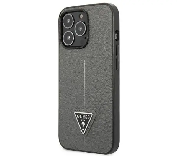 Guess Saffiano Triangle Logo GUHCP14LPSATLG do iPhone 14 Pro