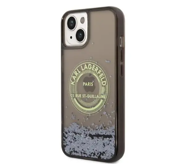 Karl Lagerfeld Liquid Glitter RSG KLHCP14SLCRSGRK do iPhone 14