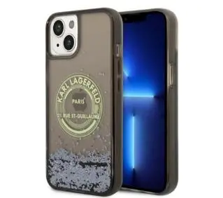 Karl Lagerfeld Liquid Glitter RSG KLHCP14SLCRSGRK do iPhone 14