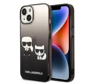 Karl Lagerfeld Gradient Ikonik Karl & Choupette KLHCP14MTGKCK do iPhone 14 Plus