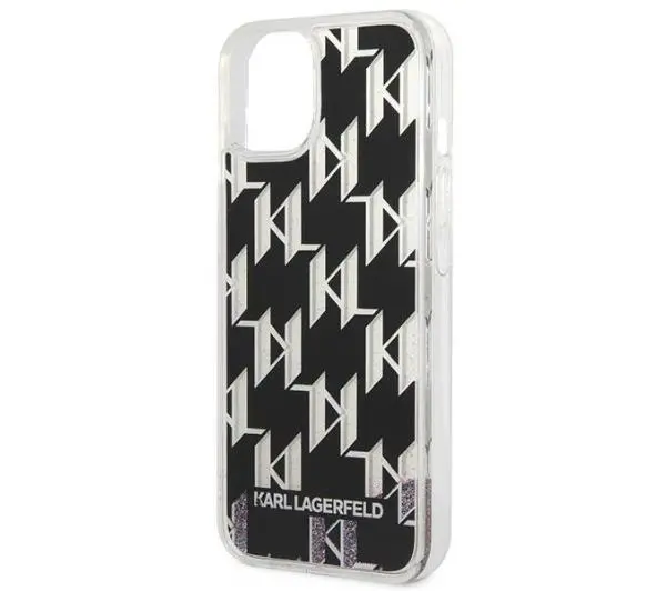 Karl Lagerfeld Liquid Glitter Monogram KLHCP14SLMNMK do iPhone 14